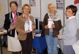 De gauche à droite : Maguy Vauclin, Marie-Pierre Quentin, Isabelle Debette, Chantal Fougère. / Visuel : D.R.