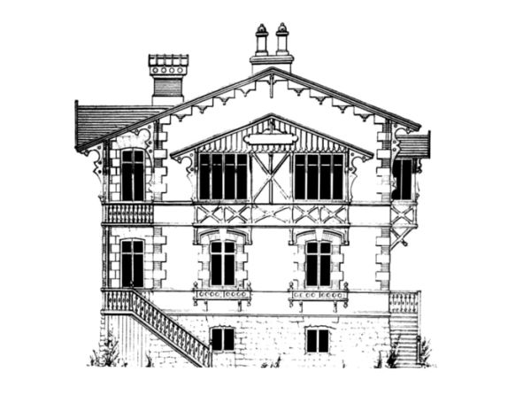 Villa Marguerite・Guide architectural 1900 / cliché F. Chassebœuf