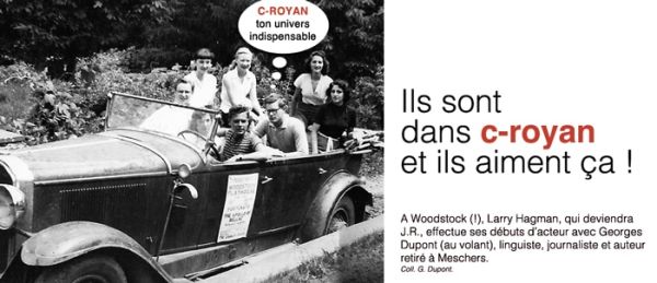 Meschers, Texas - Où l'on apprend que l'ignoble J. R., fondateur de la lignée des méchants de séries américaines, était un étudiant fêtard, un excellent acteur, un type généreux et clairvoyant... et qu'il fit un séjour à Meschers. / Visuel : D.R.