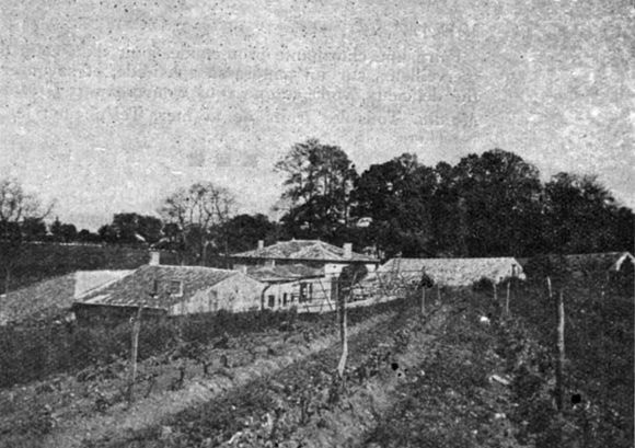 La Métairie en 1934, extraite de {i}Pontaillac, histoire d'une conche de Royan{i} d'Yves Delmas, éditions Bonne Anse, 2003. / Visuel : D.R.