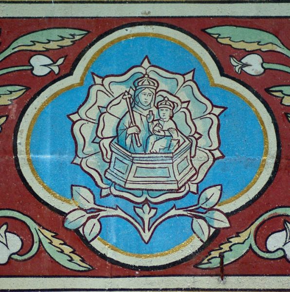 Notre-Dame-Des-Anges Intérieur・Guide architectural 1900 / cliché F. Chassebœuf