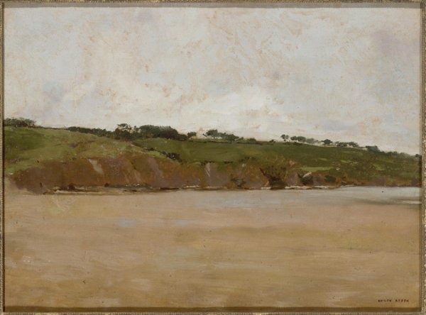 Odilon Redon - ”Colline, près de Royan” - entre 1840 et 1916 - huile sur toile - H. 24 ; L. 31,9 cm. / © RMN-Grand Palais (Musée d'Orsay) / Hervé Lewandowski