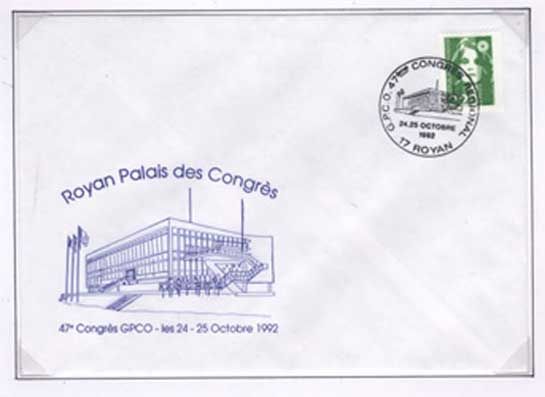 Palais des Congrès de Royan, 24-25 Octobre 1992 / Visuel : D.R.
