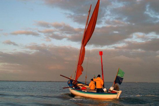 Pêche au maigre sur la Gironde / Visuel : D.R.