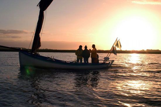 Pêche au maigre sur la Gironde / Visuel : D.R.