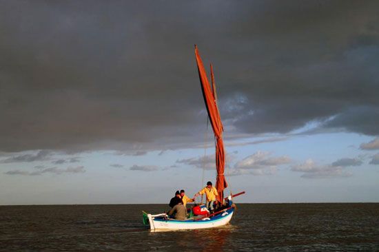 Pêche au maigre sur la Gironde / Visuel : D.R.