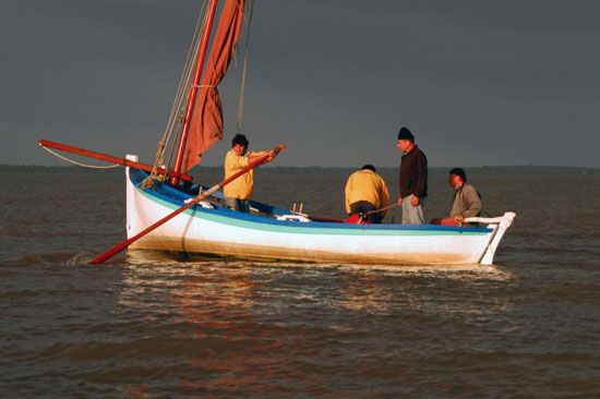 Pêche au maigre sur la Gironde / Visuel : D.R.