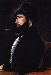 Portrait d'Antoine Beauchère, célèbre pilote royannais, qui guida Le Regulus, navire de guerre de 74 canons, dans l'estuaire en 1814, avant que celui-ci se saborde devant Meschers pour ne pas tomber aux mains des Anglais. / Coll. Musée de Royan. Photo Daniel Beauchère.