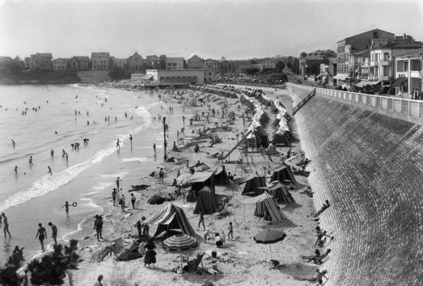 Plage de Pontaillac 1960 / Visuel : D.R.