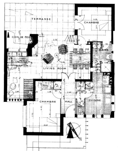 Plan du 1er étage / Visuel : D.R.