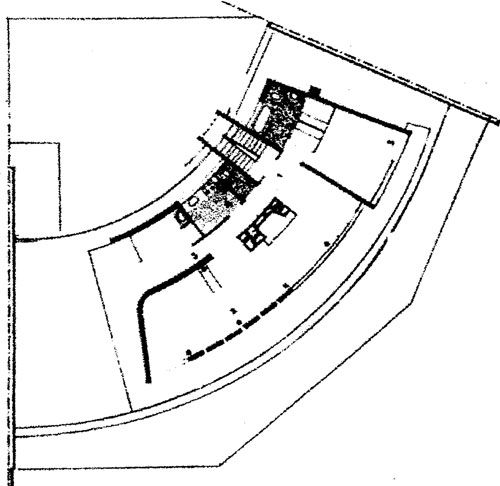 Plan du 1er étage / Visuel : D.R.