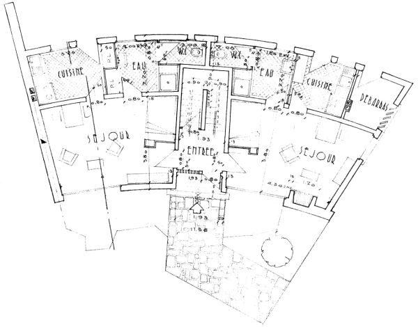 Plan du rez-de-chaussée / Visuel : D.R.