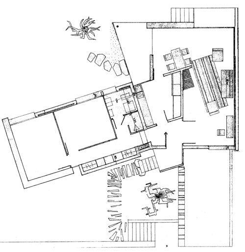 Plan du rez-de-chaussée / Visuel : D.R.