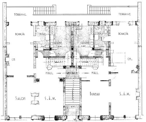 Plan du rez-de-chaussée / Visuel : D.R.