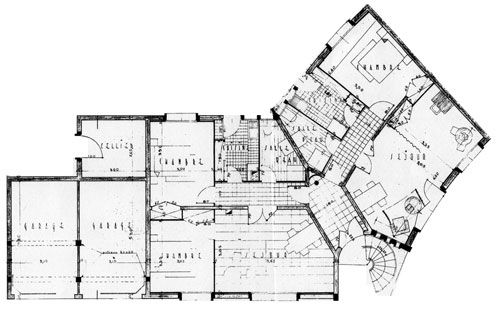 Plan du rez-de-chaussée / Visuel : D.R.