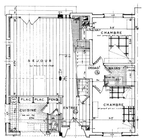 Plan du rez-de-chaussée / Visuel : D.R.