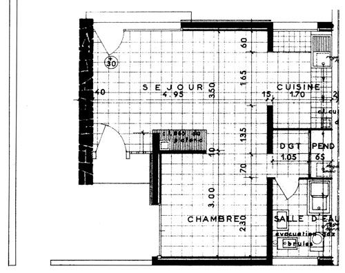 Plan du rez-de-chaussée / Visuel : D.R.