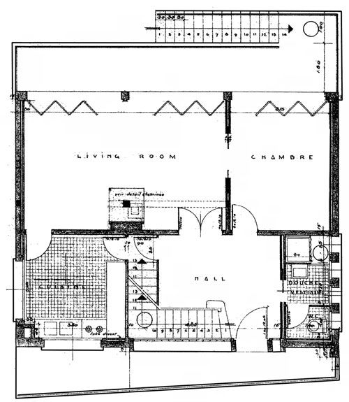 Plan du rez-de-chaussée / Visuel : D.R.
