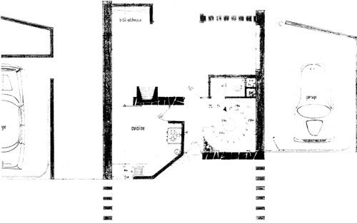 Plan du rez-de-chaussée / Visuel : D.R.