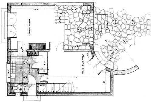 Plan du rez-de-chaussée / Visuel : D.R.