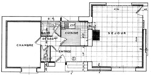 Plan du rez-de-chaussée / Visuel : D.R.