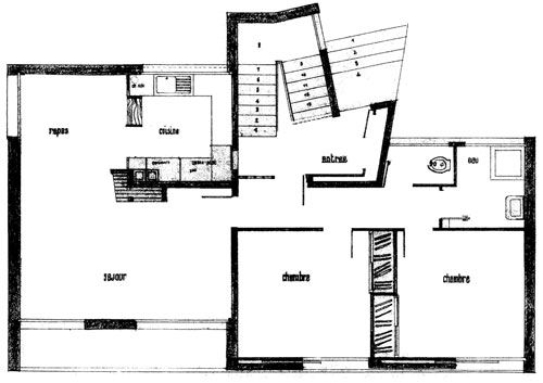 Plan du rez-de-chaussée / Visuel : D.R.