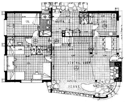 Plan du rez-de-chaussée / Visuel : D.R.