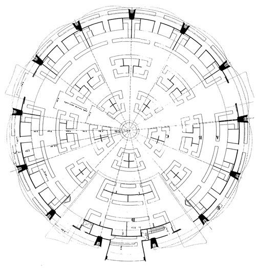 Marché central・Guide architectural 1950 / Visuel : D.R.