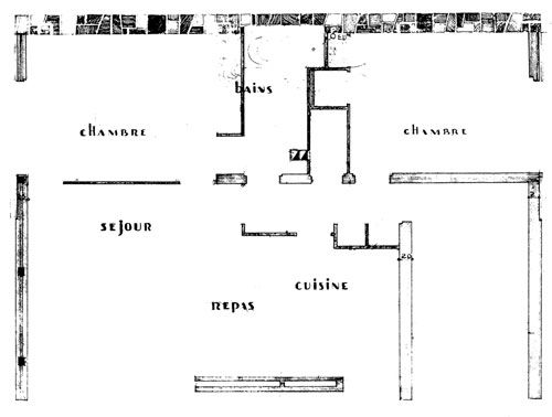 Plan un appartement / Visuel : D.R.