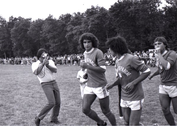 1er juillet 1979.Dominique Rocheteau à Etaules / Sud Ouest