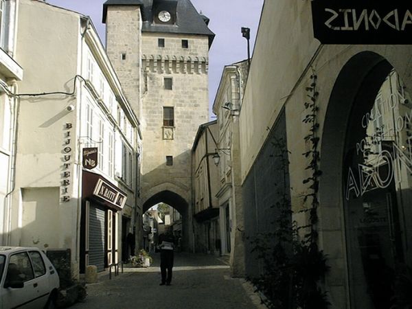 Saint-Jean d'Angély - emplacement de l'imprimerie Lemarié / Visuel : D.R.