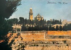 Vue de Jérusalem, Mont Sion, Israël - Carte postale