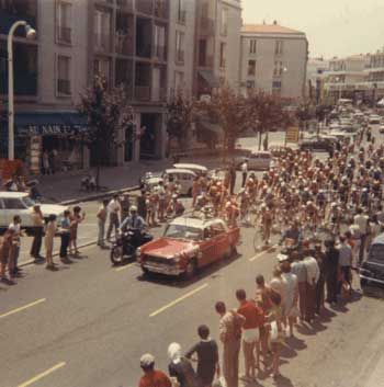 Le Tour de France à Royan en 1966. / Visuel : D.R.
