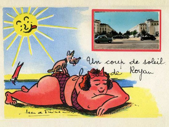 Un coup de soleil de Royan / Visuel : D.R.