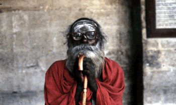 Un sadhu, au grand temple de Maduraï / Visuel : D.R.