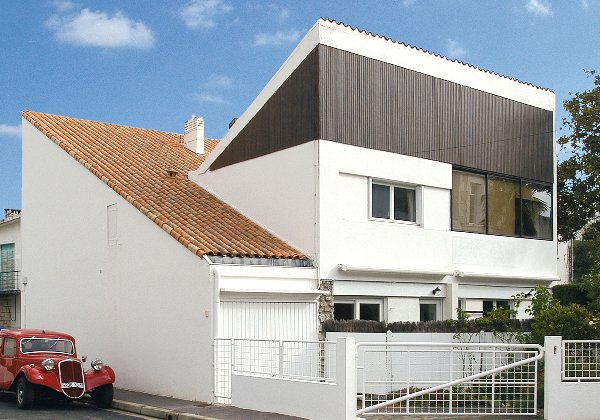 Villas symétriques / photo A.M. Préaut