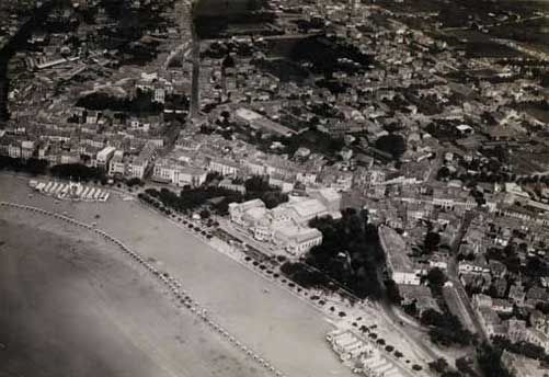 Vue aérienne de la Conche de Royan / Visuel : D.R.