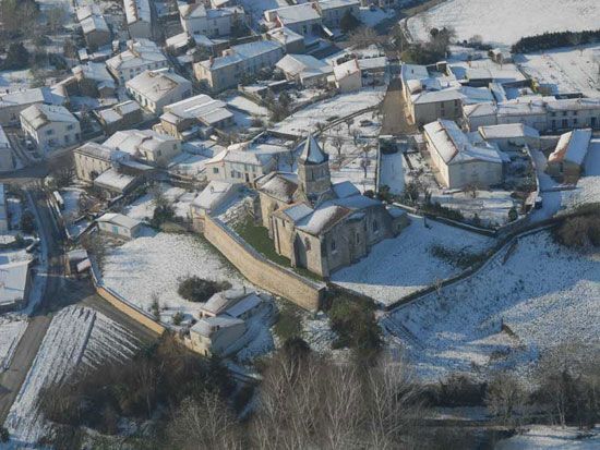Vue aérienne de Saint-Sulpice de Royan / Visuel : D.R.
