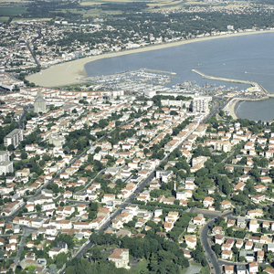 Royan Quartier de Foncillon vue aérienne