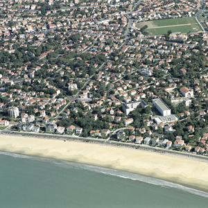 Royan Quartier du Parc vue aérienne